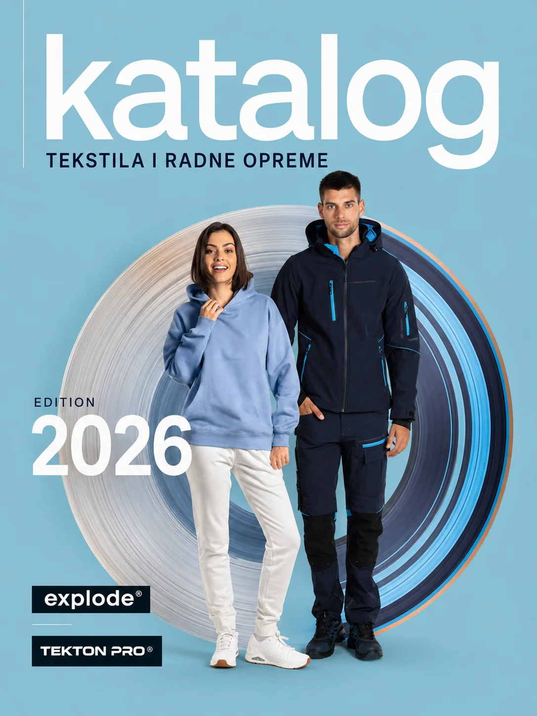Naslovna strana kataloga Tekstil i radna oprema, izdanje 2026